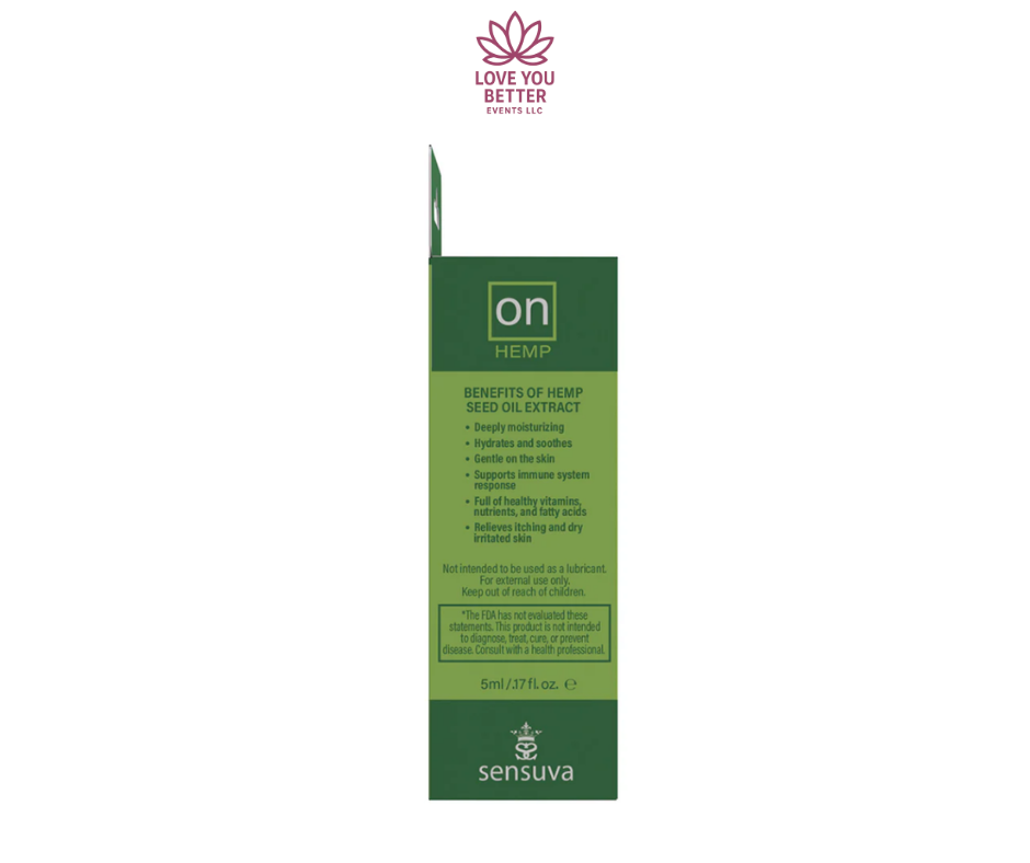 ON Hemp-Infused Arousal Oil