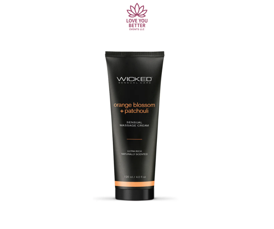 Wicked Orange Blossom + Patchouli Sensual Massage Cream