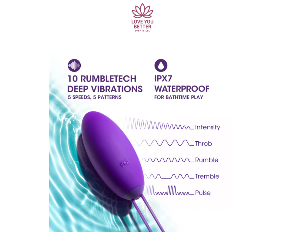 Wellness Imara Vibrating Egg with Remote