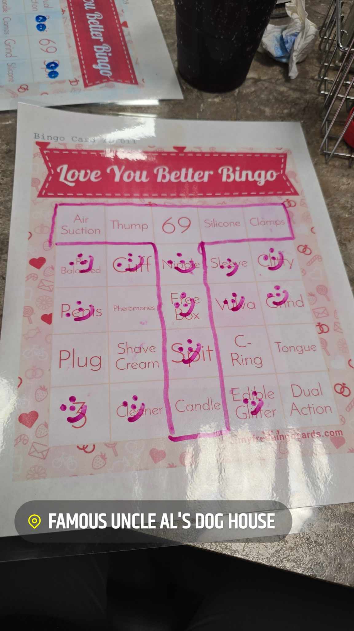Adult Bingo Booking