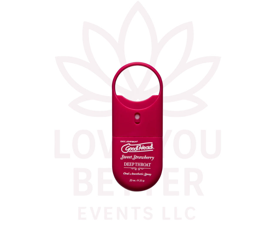 Goodhead to Go - Deep Throat Spray Sweet Strawberry