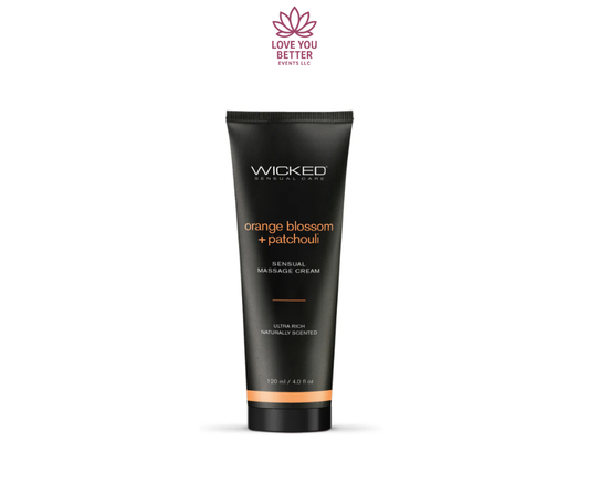 Wicked Orange Blossom + Patchouli Sensual Massage Cream