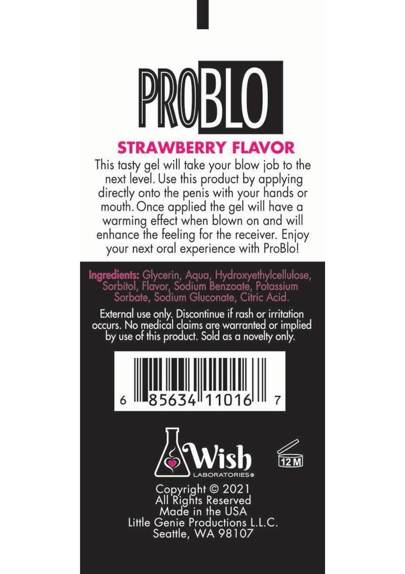 ProBlo Oral Pleasure Flavored Gel