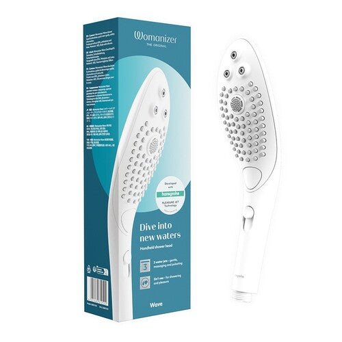 Wave Shower Head Masturbator White
