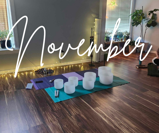 Sound Bath & Meditation with Topless Optional November 15th 2:30pm - 4:30pm