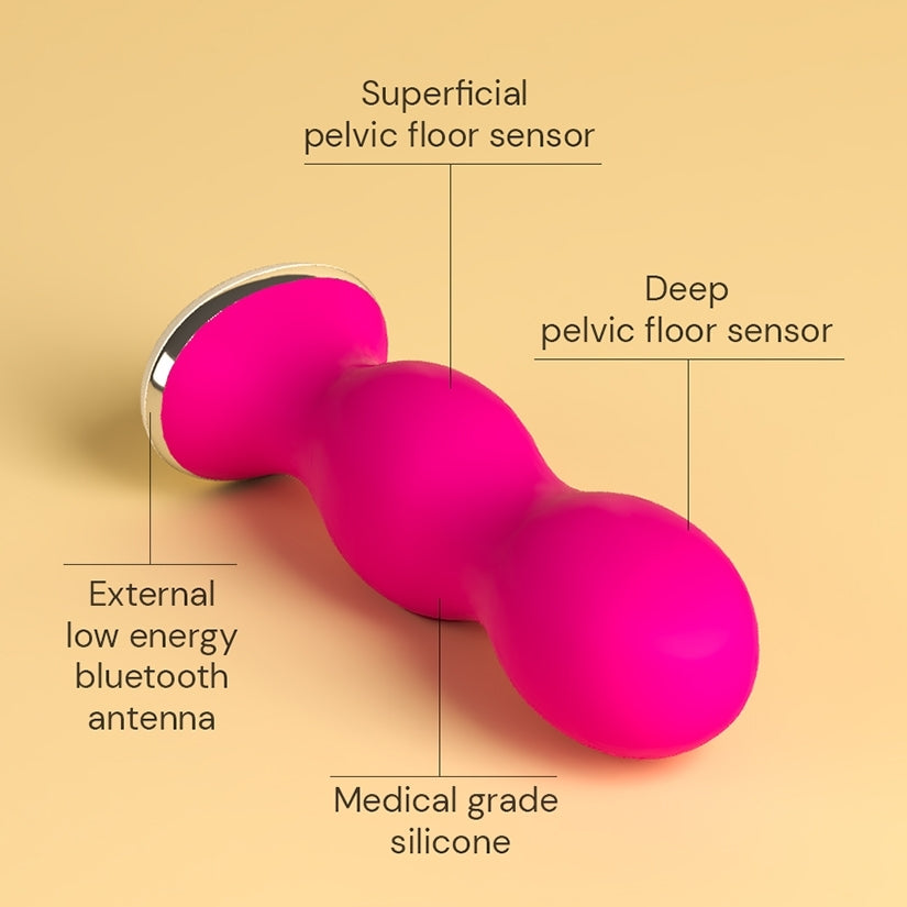 Pelvic Floor Exerciser with App | Kegel Trainer