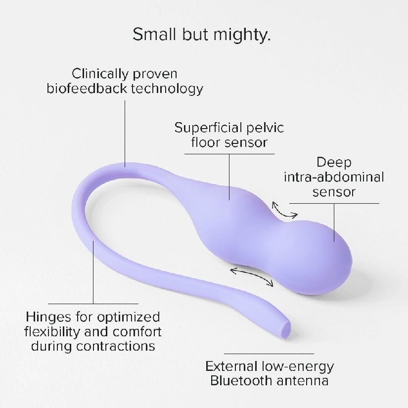 Perifit Care + | Pelvic Floor Exerciser with App | Kegel Trainer