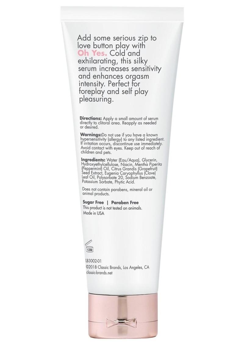 Oh Yes Clitoral Stimulant Cooling