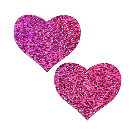 Pink Hearts Nipple Pasties