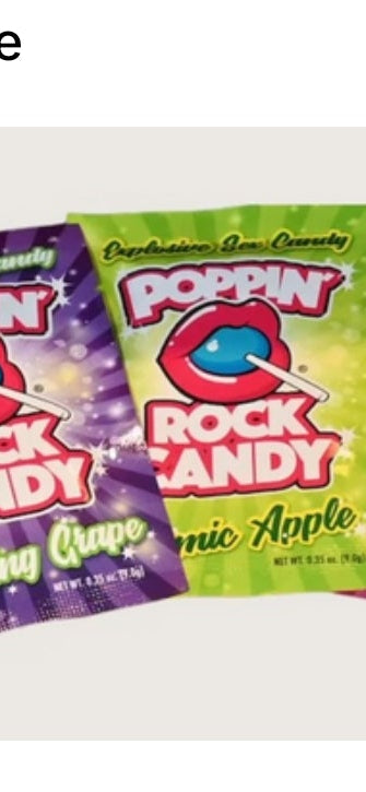 Popping Rock Oral Candy Fruit