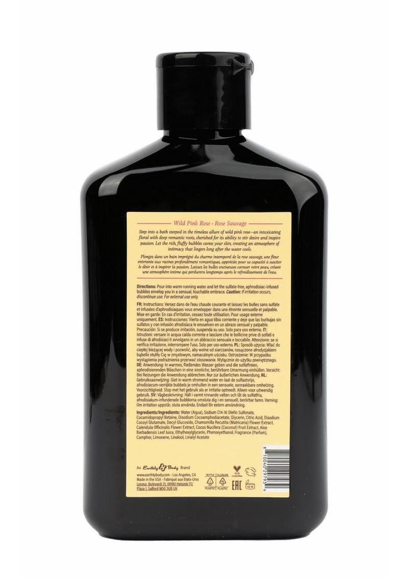 Earthly Body at Night Aphrodisiac Bubble Bath Wild Pink Rose